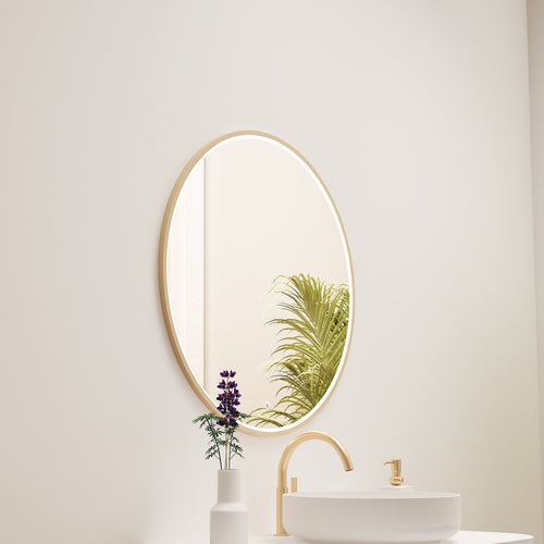 Serenia Luno Mirror with Integrated LED Lighting - ROVALUX