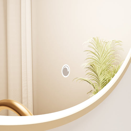 Serenia Luno Mirror with Integrated LED Lighting - ROVALUX