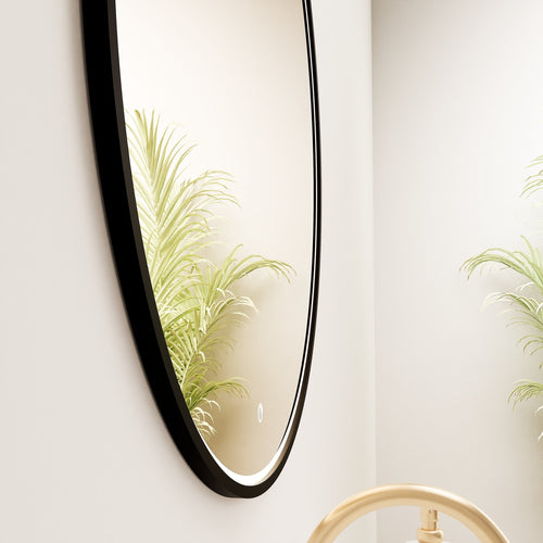 Serenia Luno Mirror with Integrated LED Lighting - ROVALUX