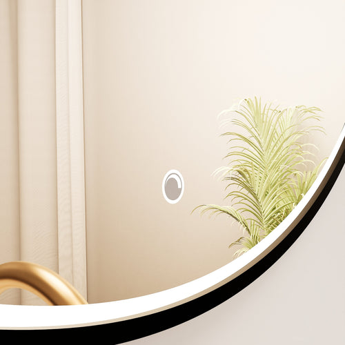 Serenia Luno Mirror with Integrated LED Lighting - ROVALUX