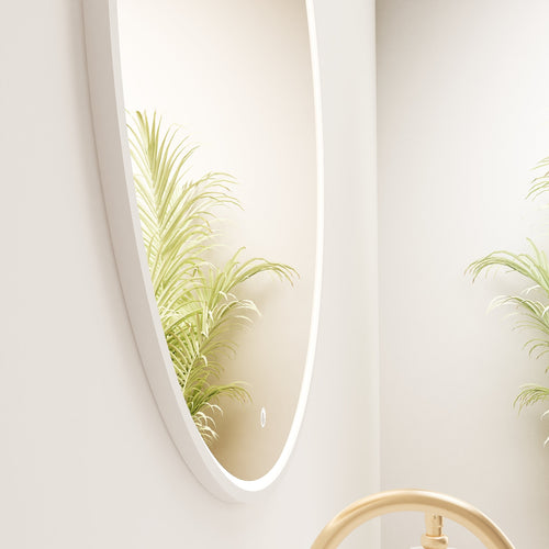 Serenia Luno Mirror with Integrated LED Lighting - ROVALUX