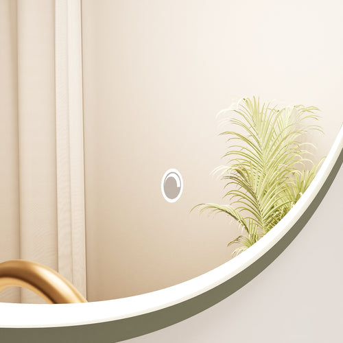 Serenia Luno Mirror with Integrated LED Lighting - ROVALUX