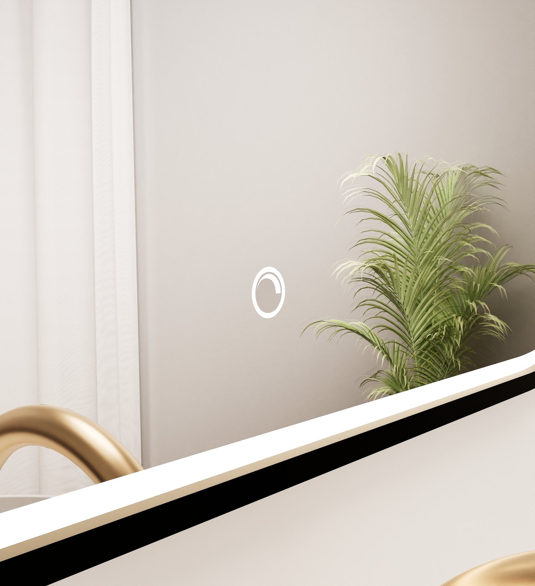 Serenia Ova Mirror with Integrated LED Lighting - ROVALUX