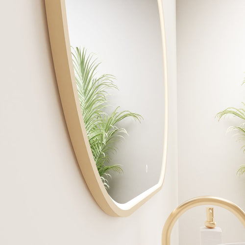 Serenia Ova Mirror with Integrated LED Lighting - ROVALUX