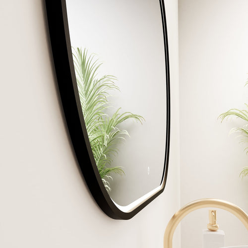 Serenia Ova Mirror with Integrated LED Lighting - ROVALUX