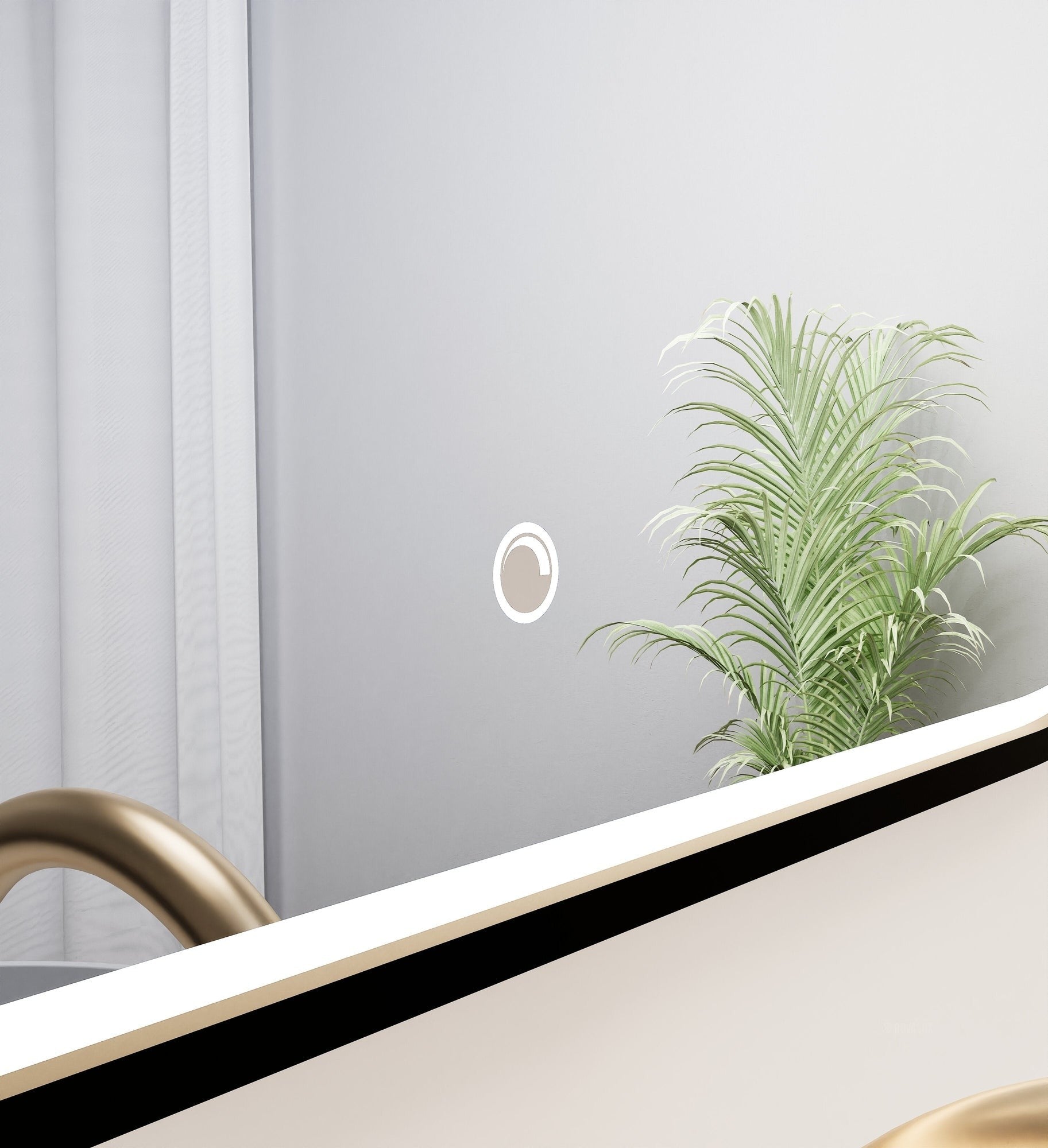 Serenia Ova Mirror with Integrated LED Lighting - ROVALUX