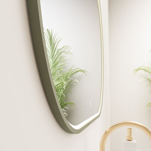 Serenia Ova Mirror with Integrated LED Lighting - ROVALUX