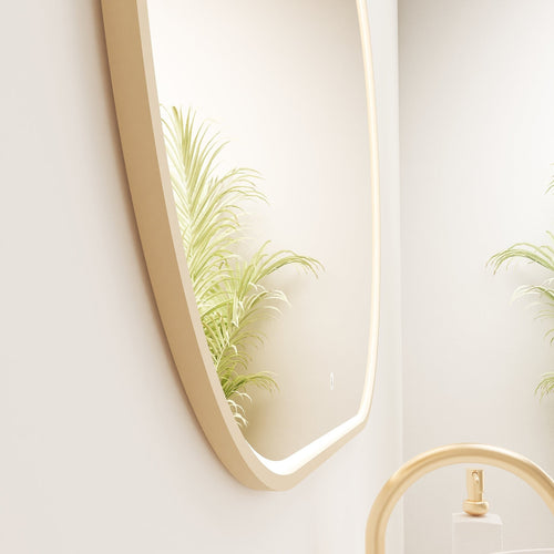 Serenia Ova Mirror with Integrated LED Lighting - ROVALUX