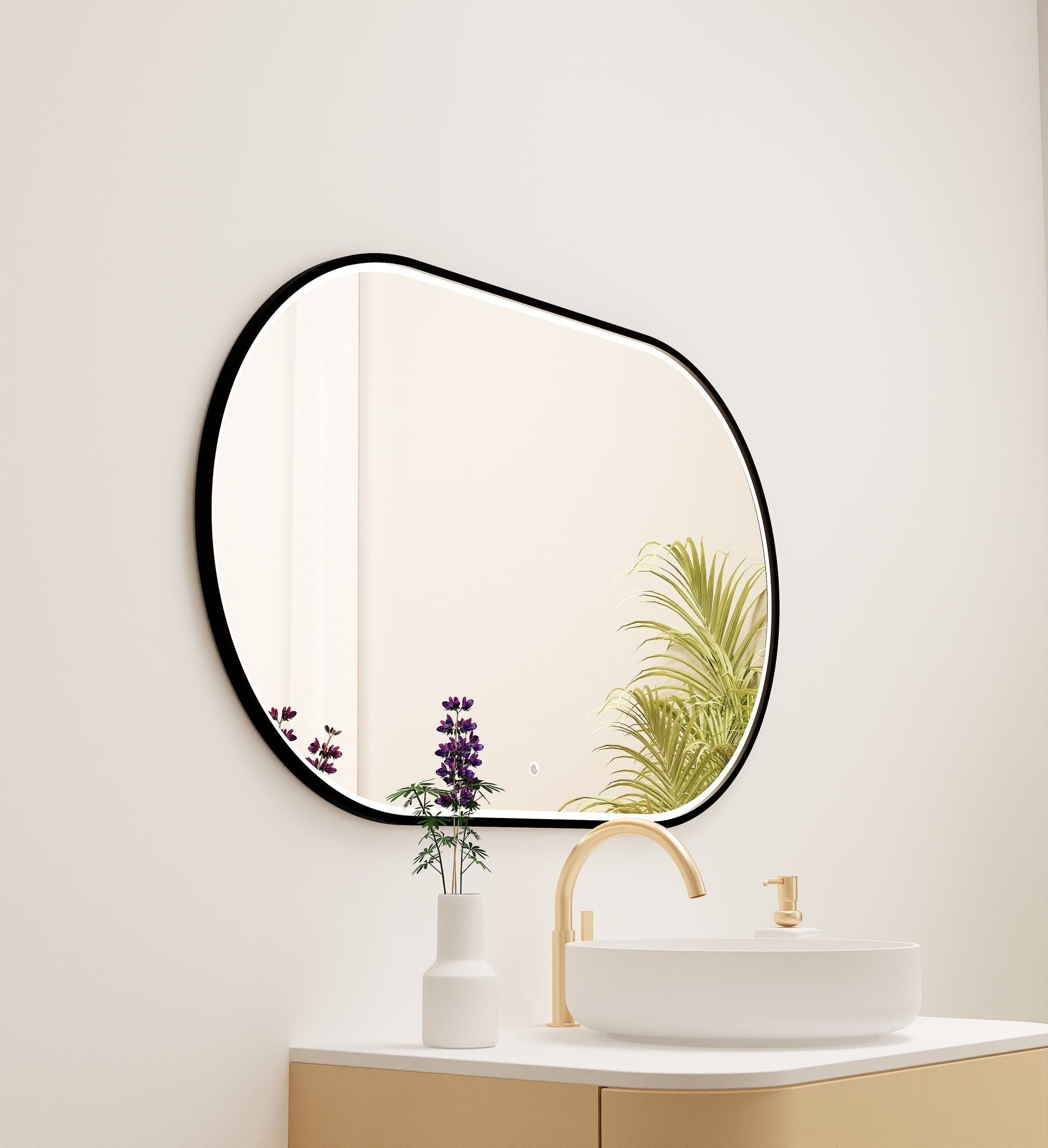 Serenia Ova Mirror with Integrated LED Lighting - ROVALUX