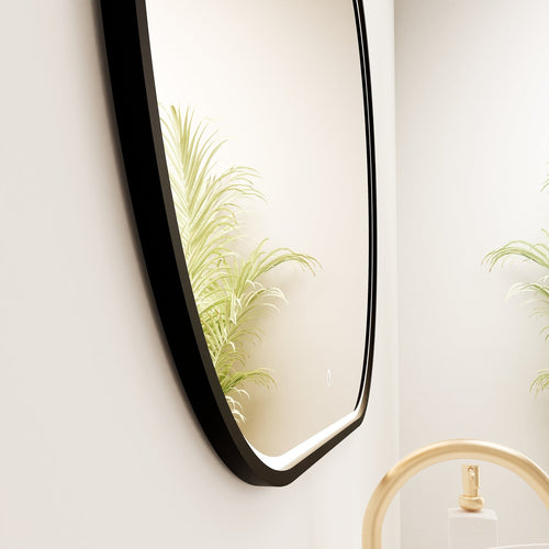 Serenia Ova Mirror with Integrated LED Lighting - ROVALUX