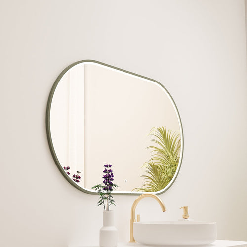 Serenia Ova Mirror with Integrated LED Lighting - ROVALUX
