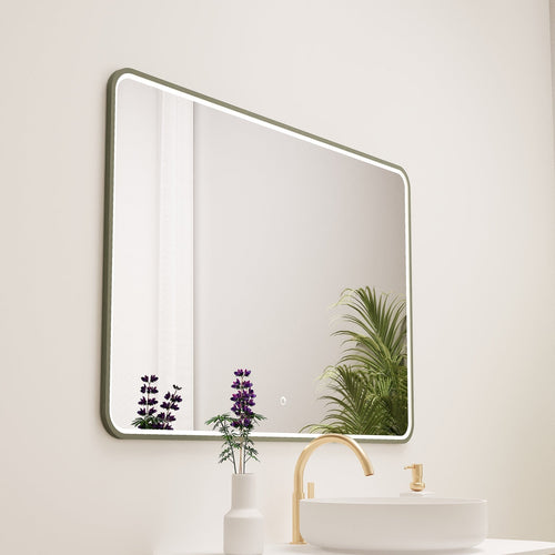 Serenia RECTO Mirror with Integrated LED Lighting - ROVALUX