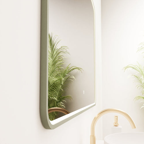Serenia RECTO Mirror with Integrated LED Lighting - ROVALUX