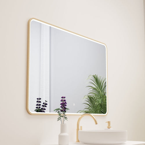 Serenia RECTO Mirror with Integrated LED Lighting - ROVALUX