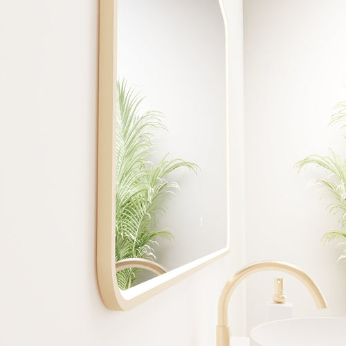Serenia RECTO Mirror with Integrated LED Lighting - ROVALUX