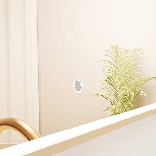 Serenia RECTO Mirror with Integrated LED Lighting - ROVALUX