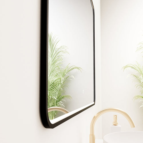 Serenia RECTO Mirror with Integrated LED Lighting - ROVALUX