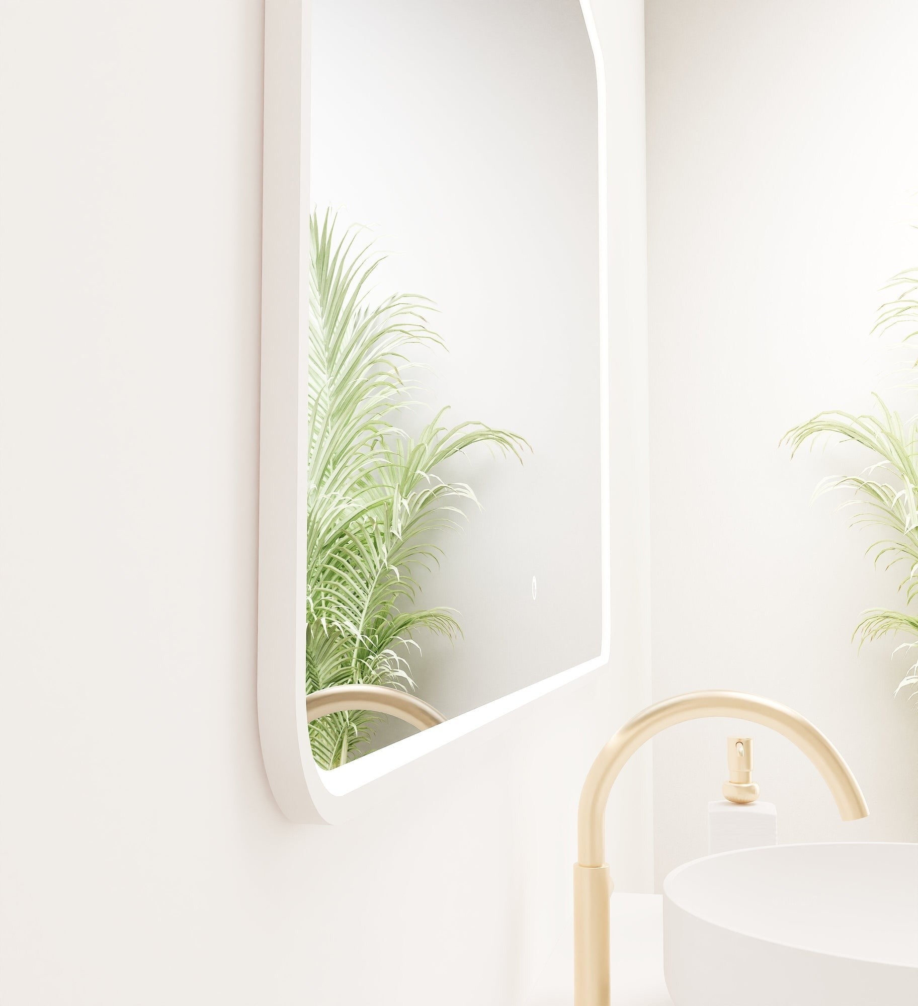 Serenia RECTO Mirror with Integrated LED Lighting - ROVALUX