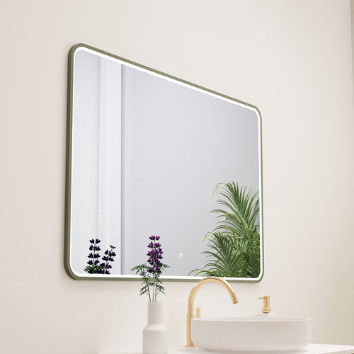 Serenia RECTO Mirror with Integrated LED Lighting - ROVALUX