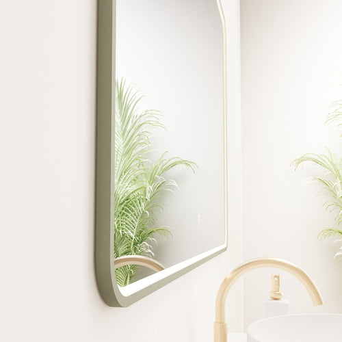 Serenia RECTO Mirror with Integrated LED Lighting - ROVALUX