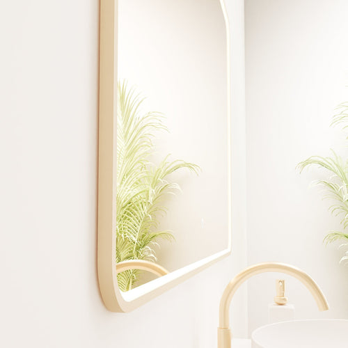 Serenia RECTO Mirror with Integrated LED Lighting - ROVALUX