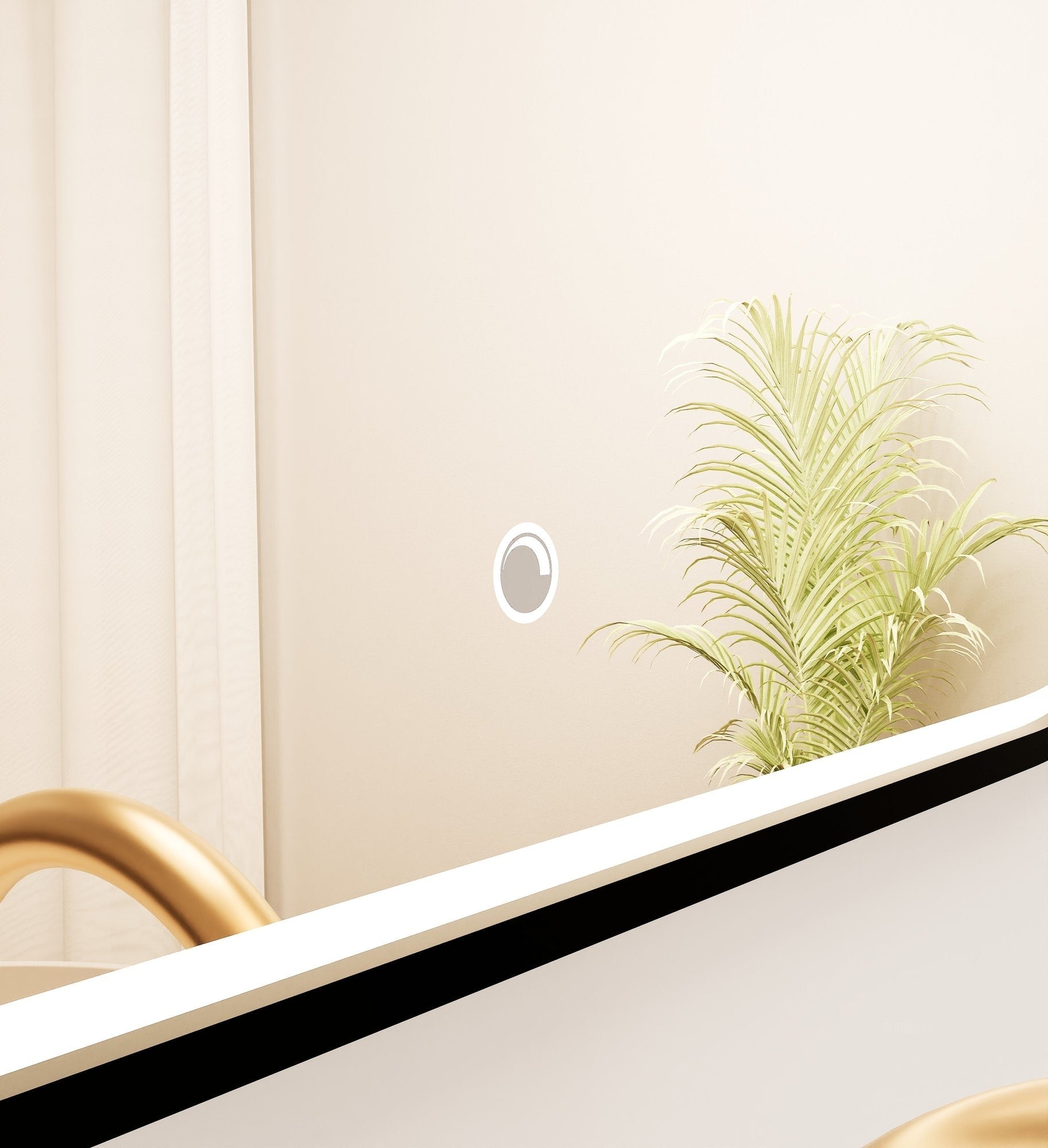Serenia RECTO Mirror with Integrated LED Lighting - ROVALUX