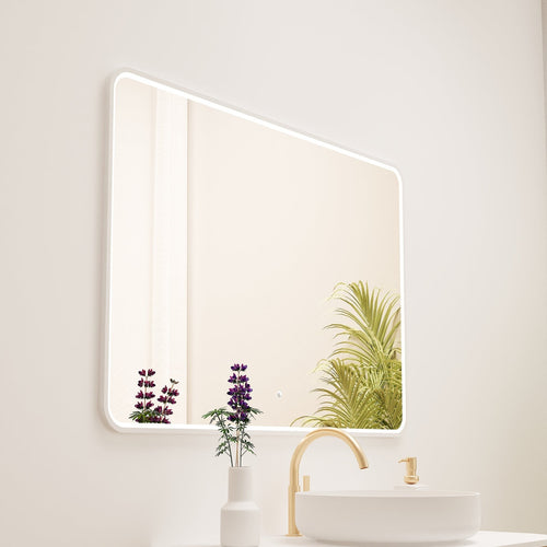 Serenia RECTO Mirror with Integrated LED Lighting - ROVALUX