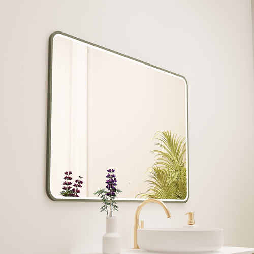 Serenia RECTO Mirror with Integrated LED Lighting - ROVALUX