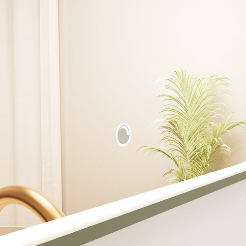 Serenia RECTO Mirror with Integrated LED Lighting - ROVALUX