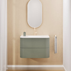 Serenia Flow Single Set - Corian® Sink & Countertop with 2 Drawers - ROVALUX