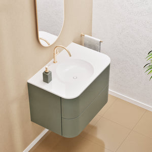 Serenia Flow Single Set - Corian® Sink & Countertop with 2 Drawers - ROVALUX