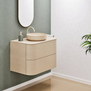 Serenia Rise Single Set - Corian® Sink & Countertop with 2 Drawers - ROVALUX