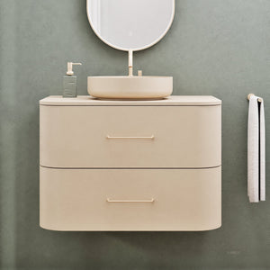 Serenia Rise Single Set - Corian® Sink & Countertop with 2 Drawers - ROVALUX