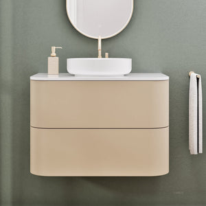 Serenia Rise Single Set - Corian® Sink & Countertop with 2 Drawers - ROVALUX