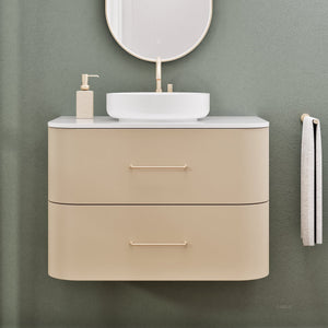 Serenia Rise Single Set - Corian® Sink & Countertop with 2 Drawers - ROVALUX