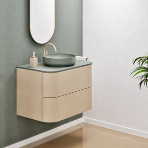 Serenia Rise Single Set - Corian® Sink & Countertop with 2 Drawers - ROVALUX