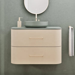 Serenia Rise Single Set - Corian® Sink & Countertop with 2 Drawers - ROVALUX