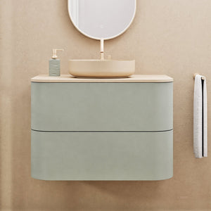 Serenia Rise Single Set - Corian® Sink & Countertop with 2 Drawers - ROVALUX