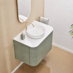 Serenia Rise Single Set - Corian® Sink & Countertop with 2 Drawers - ROVALUX