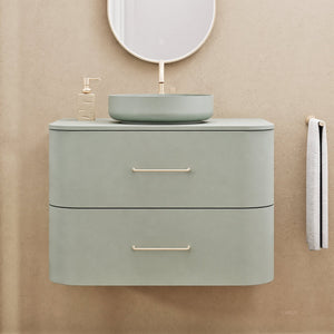 Serenia Rise Single Set - Corian® Sink & Countertop with 2 Drawers - ROVALUX