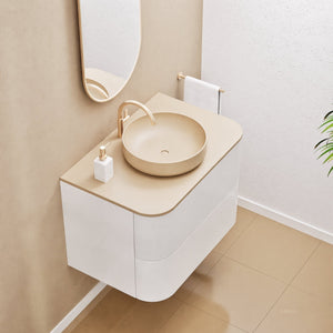 Serenia Rise Single Set - Corian® Sink & Countertop with 2 Drawers - ROVALUX