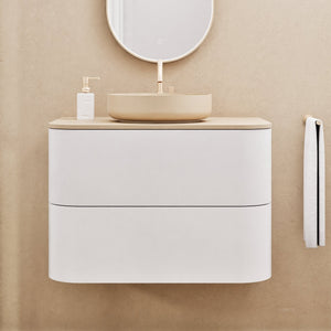 Serenia Rise Single Set - Corian® Sink & Countertop with 2 Drawers - ROVALUX