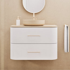 Serenia Rise Single Set - Corian® Sink & Countertop with 2 Drawers - ROVALUX