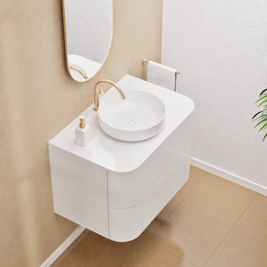 Serenia Rise Single Set - Corian® Sink & Countertop with 2 Drawers - ROVALUX