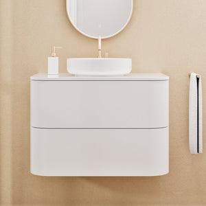 Serenia Rise Single Set - Corian® Sink & Countertop with 2 Drawers - ROVALUX