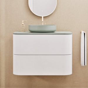 Serenia Rise Single Set - Corian® Sink & Countertop with 2 Drawers - ROVALUX