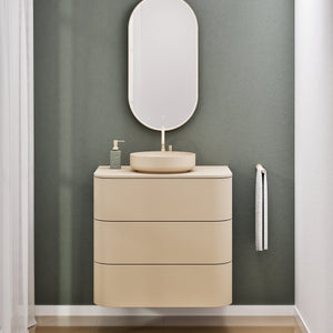 Serenia Rise Single Set - Corian® Sink & Countertop with 3 Drawers - ROVALUX