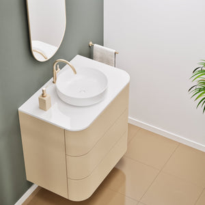 Serenia Rise Single Set - Corian® Sink & Countertop with 3 Drawers - ROVALUX