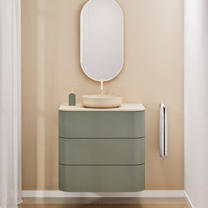 Serenia Rise Single Set - Corian® Sink & Countertop with 3 Drawers - ROVALUX
