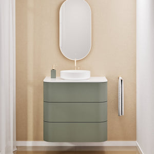 Serenia Rise Single Set - Corian® Sink & Countertop with 3 Drawers - ROVALUX